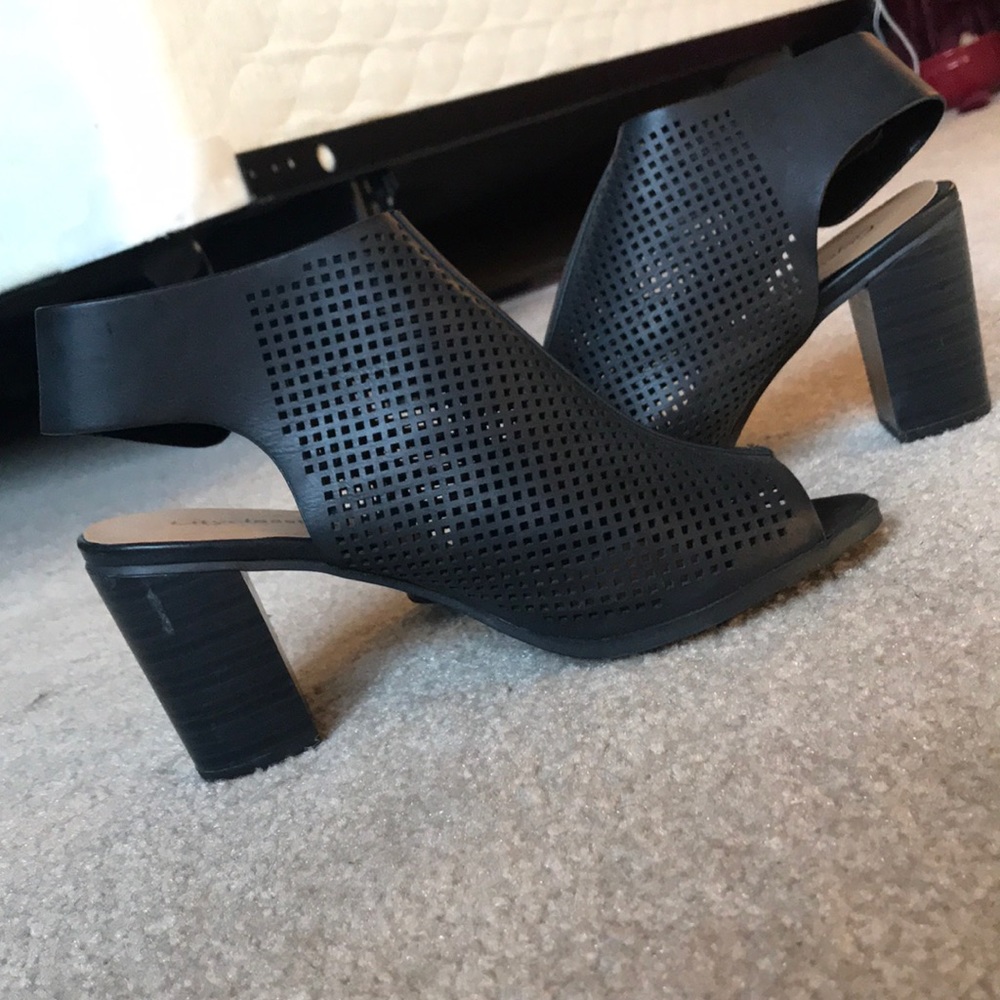 Open toed 3 in heel